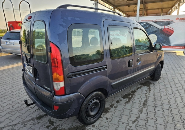 Renault Kangoo cena 8900 przebieg: 257096, rok produkcji 2004 z Łobez małe 172